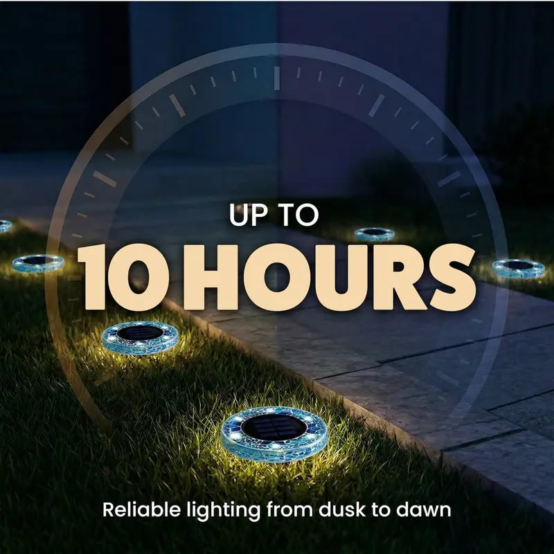 LAST DAY 50% OFF ✨Lovyanocosh® Handcrafted Mosaic Solar Disk Lights🔥