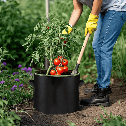 5-Pack 5 Gallon Fabric Grow Bags