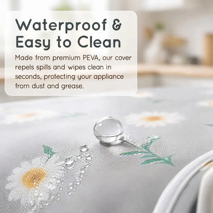 🌼Lovyanocosh® Fridge Dust Cover – Waterproof Top Protector with Handy Storage Pockets