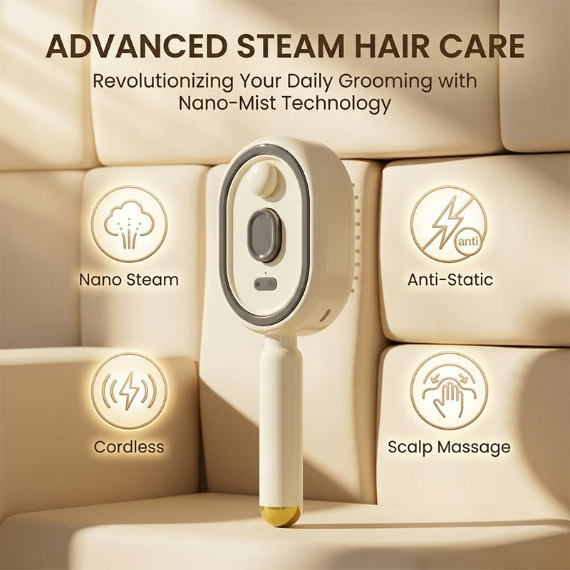 🏆Day Sale 60% OFF🔥Electric Spray Air Cushion Massage Comb