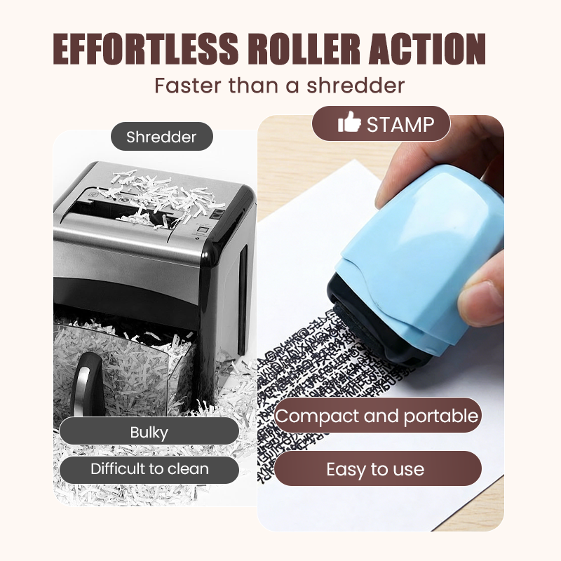 ⏳Limited-time 50% off ⏰Lovyanocosh® Privacy Protection Roller Stamp👣