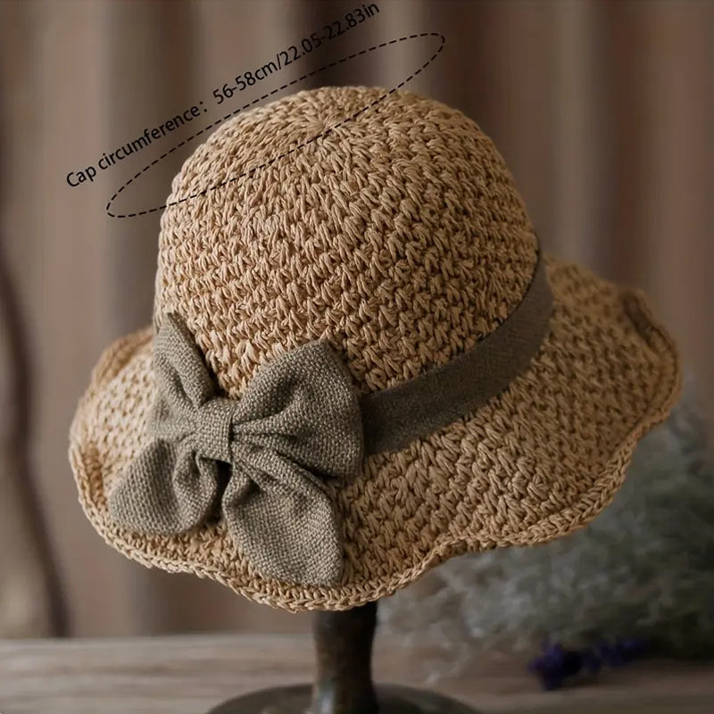 Lovyanocosh® Elegant Packable Bow Sun Hat 🌞