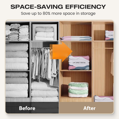 🥳2026 HOT SALE 🥳 No‑Pump Vacuum Storage Bags 💞 50% OFF!