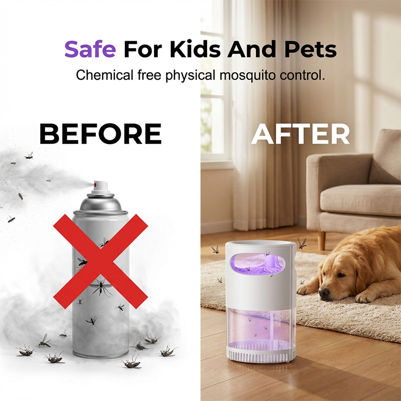 50% OFF! 🦟 Lovyanocosh® UV Mosquito Killer Lamp – quiet, USB, chemical-free🔇🌙