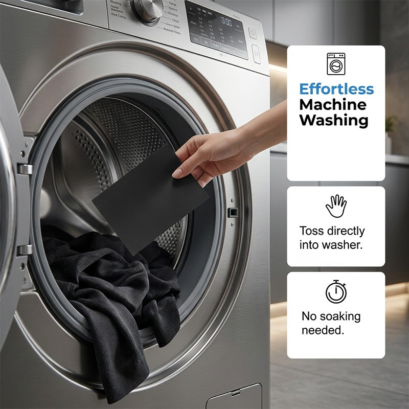 ⚡Hot Sales🔥IEY® UltraBlack Laundry Color Restore Sheets🧼🎁