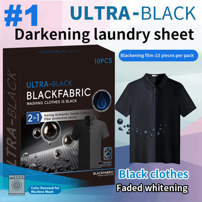 ⚡Hot Sales🔥IEY® UltraBlack Laundry Color Restore Sheets🧼🎁